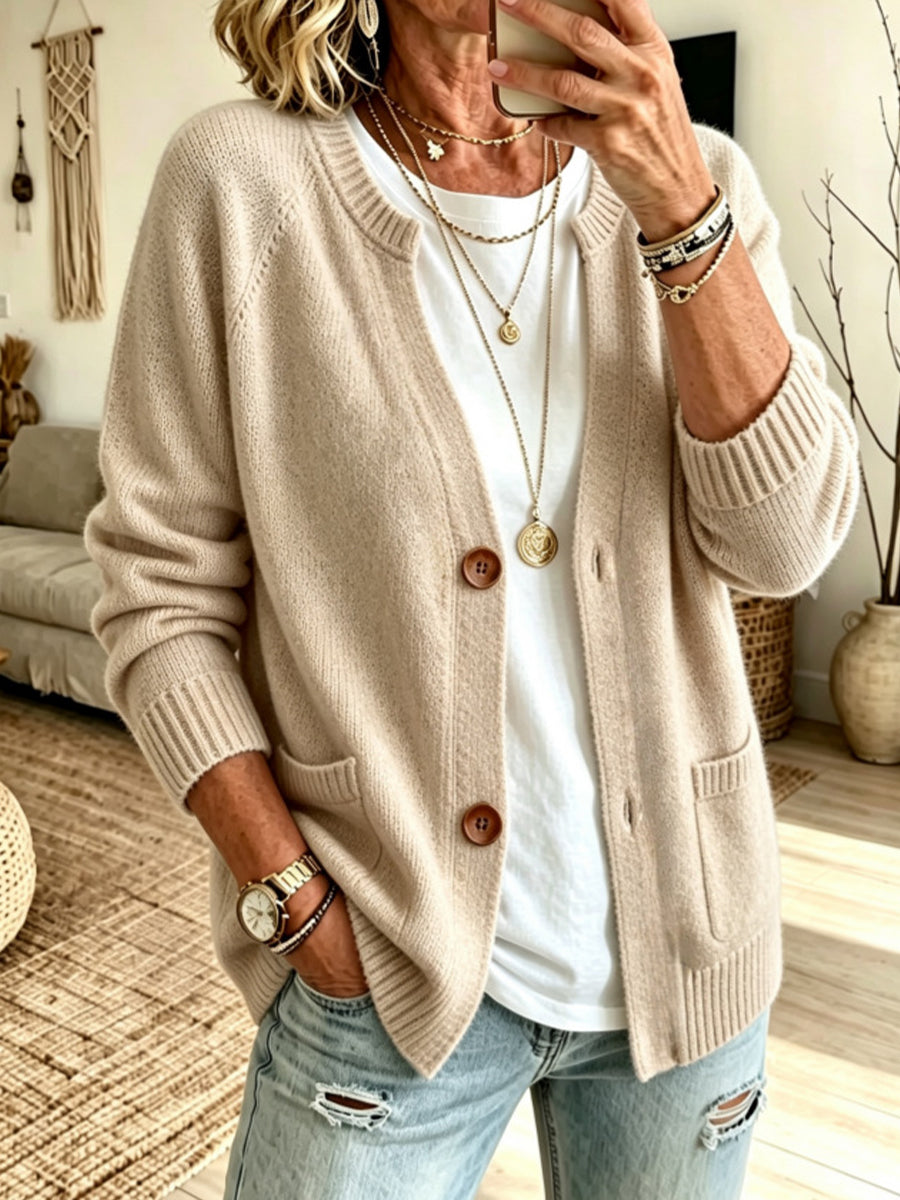 Casual And Cozy Knit Cardigan
