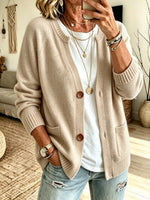Casual And Cozy Knit Cardigan