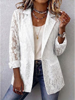 Casual Classic Lace Blazer