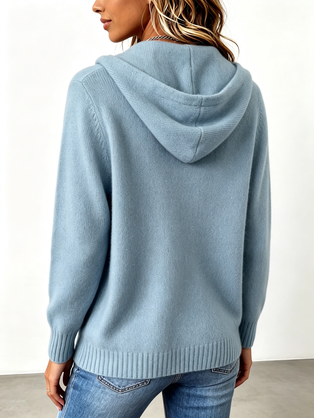 Cozy Chic Versatile Hooded Knit Cardigan