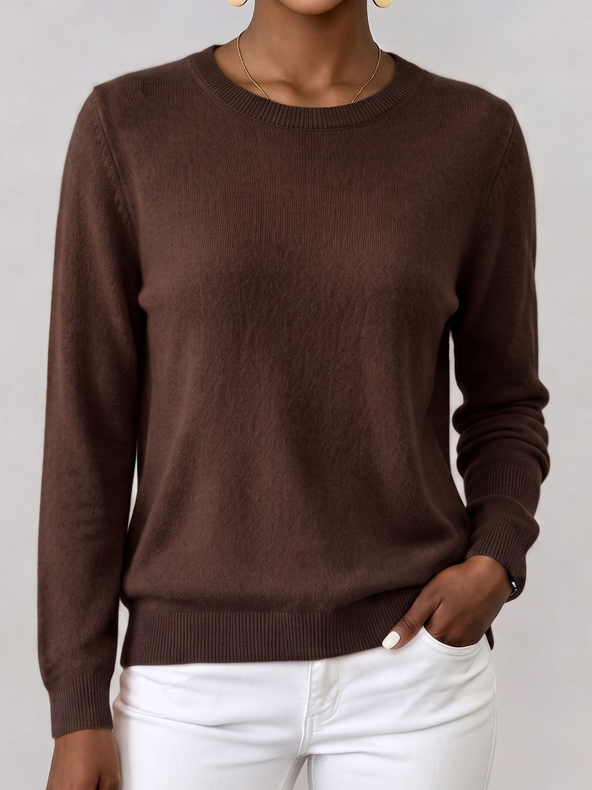 Cozy Basic Crew Neck Sweater