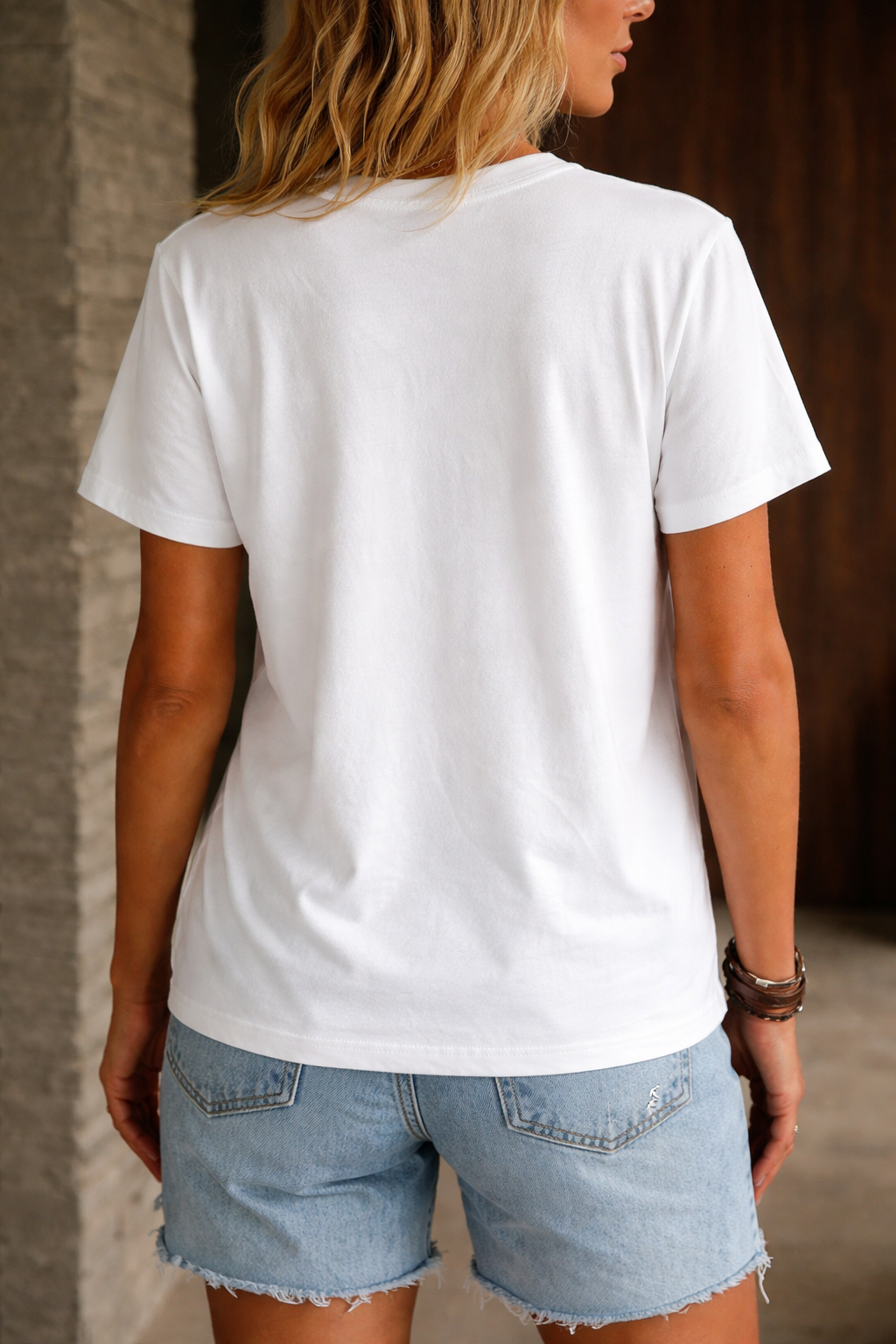 Casual & Comfortable Ruffled Cotton T-shirt