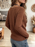 Vintage Elegant Turtleneck Knit Top
