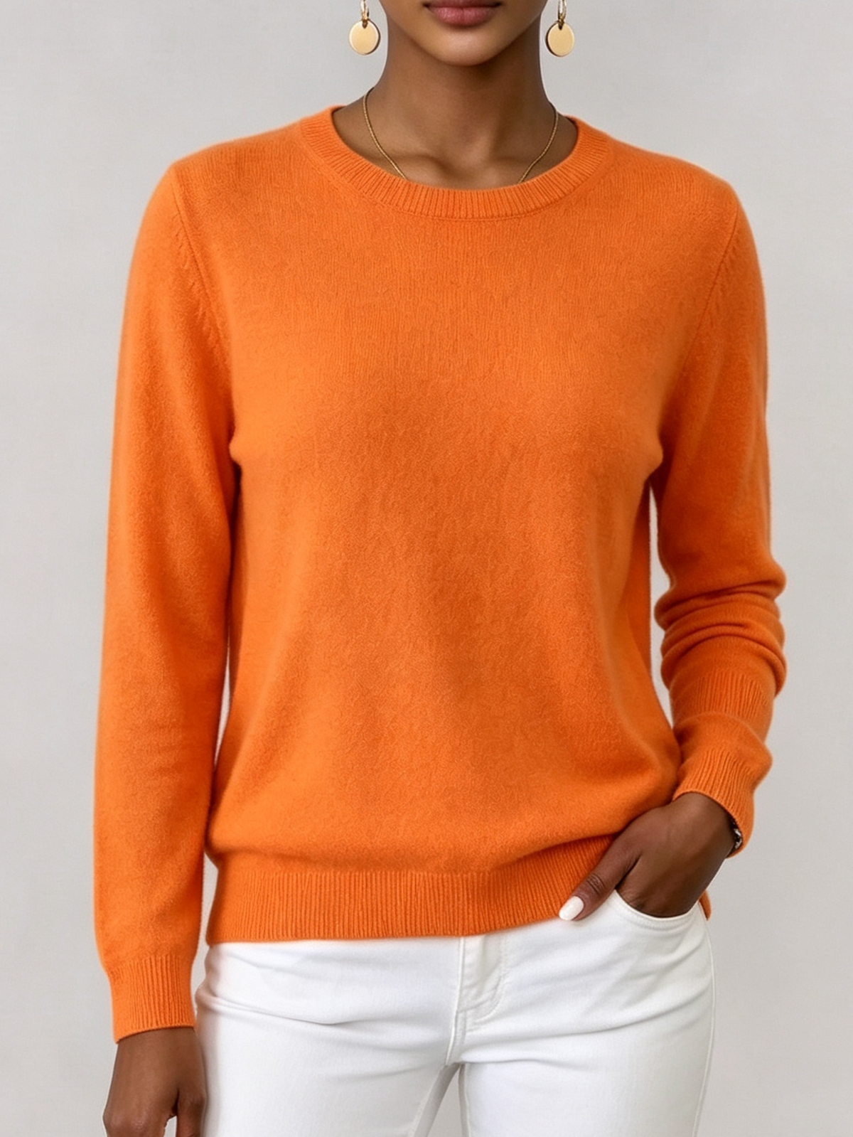 Cozy Basic Crew Neck Sweater