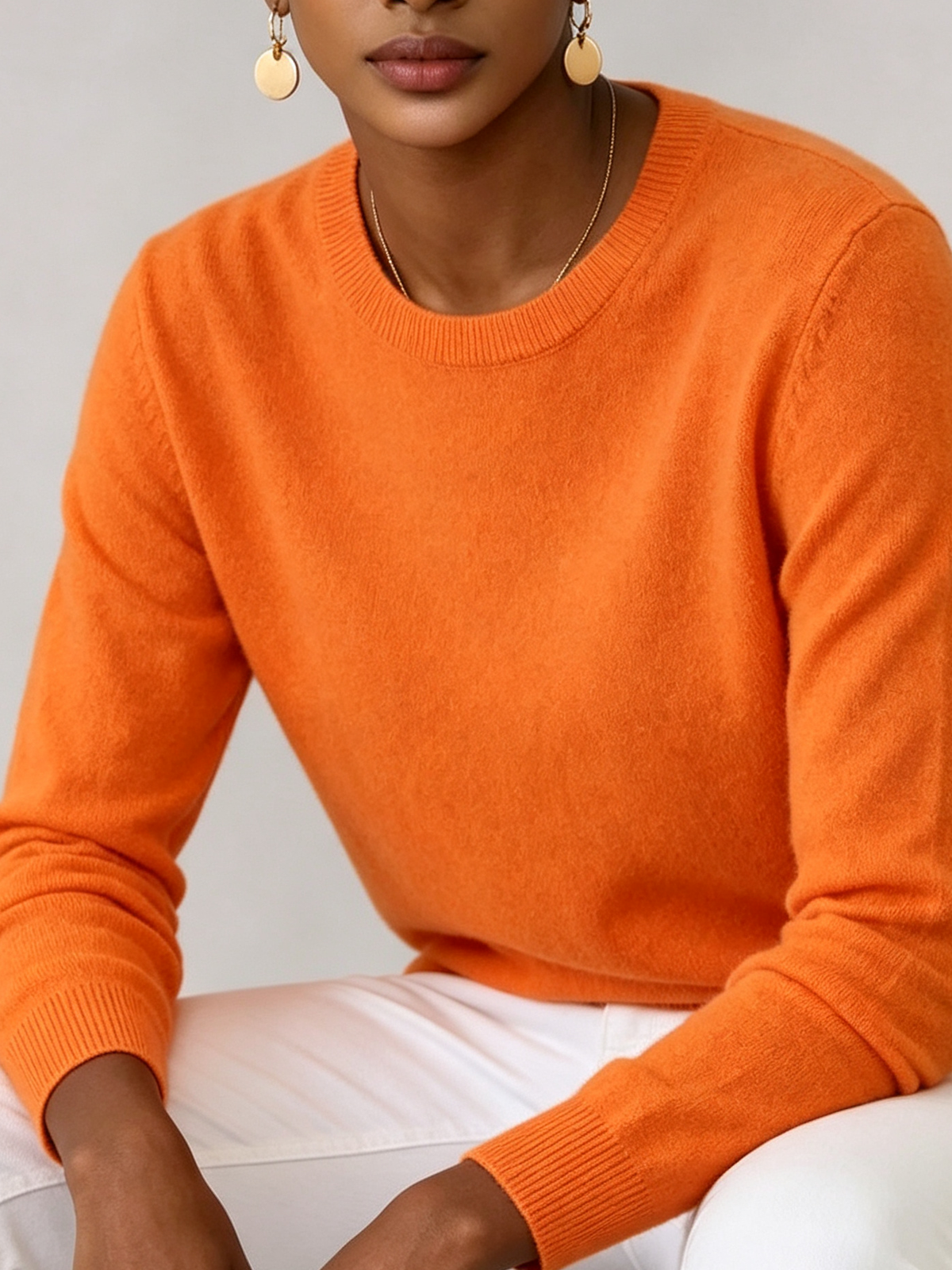 Cozy Basic Crew Neck Sweater
