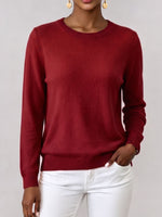 Cozy Basic Crew Neck Sweater
